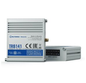 Промышленный LTE шлюз Teltonika TRB141 industrial rugged GPIO LTE gateway 4G  (LTE) cat1  /  3G  /  digital i / o