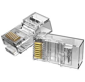 Коннектор Vention RJ45  (8p8c),  cat. 6,  под витую пару  (10шт.)