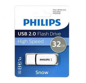 Флеш накопитель 32GB PHILIPS SNOW2.0 32GB,  USB 2.0