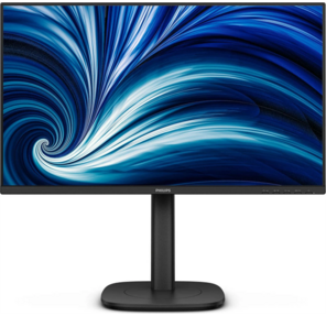 Монитор 23, 8" Philips 24B2N3200D 1920x1200 WLED 16:10 IPS 300cd,  1500:1,  50М:1,  4ms,  178° / 178°,  VGA,  HDMI,  DP,  4хUSB 3.2,  USB-C (15W) 100Hz,  Speakers,  Tilt,  Height,  Swivel,  Pivot,  Internal,  VESA,  Black,  3y