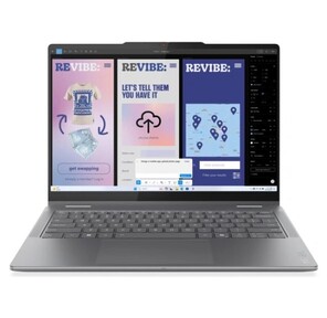 Ноутбук Lenovo Yoga 7 2-in-1 16IML9 / 14" OLED WQXGA+ 2880x1800 / Intel Core Ultra 7 256V / 16 Gb / 512 Gb SSD / Intel Arc Graphics / Windows 11 Home / серый / 1.38 кг