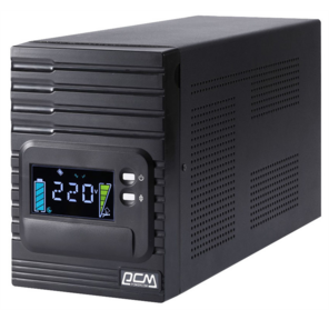 Powercom Smart King Pro+ SPT-2000,  Line-Interactive,  LCD,  2000VA / 1600W,  SNMP Slot,  black