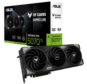 ASUS TUF-RTX5070TI-O16G-GAMING /  / RTX5070TI, HDMI*2, DP*3, 16G, D7; 90YV0MD0-M0NA00