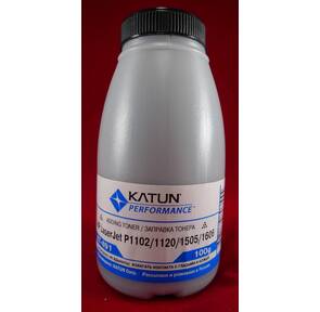 Тонер HP LJ P1102 / 1120 / 1505 / 22 / 66 / 1606 LBP-3010 / 3250  (фл,  100г) Katun фас России