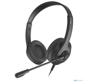 A4Tech Fstyler FH100i черный 1.8м накладные  (FH100I  (STONE BLACK))