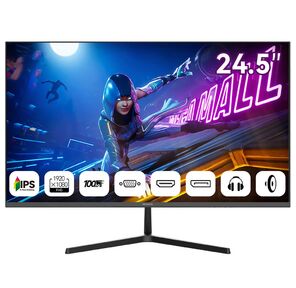 Монитор 24.5" AIWA MD2512 Black  (IPS,  1920x1080,  D-Sub+HDMI+DP,  4 ms,  178° / 178°,  300 cd / m,  1000:1,  100Hz,  Spk)