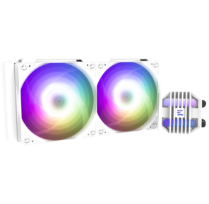 Система водяного охлаждения Zalman CPU Liquid Cooler 240mm,  white