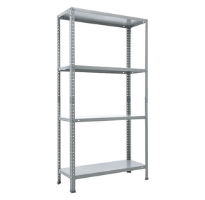 Стеллаж Практик ES 150KD пол.:4 разборная 1450x750x300мм серый  (S24099033402)