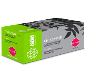 Тонер Картридж Cactus CS-TK5240BK черный  (4000стр.) для Kyocera Ecosys M5521cdn / M5521cdw / P5021cdn / P5021cdw