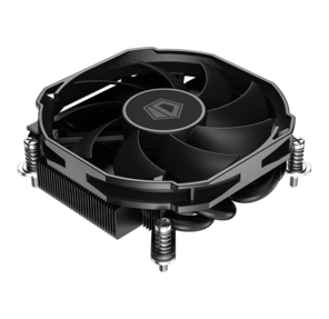 Cooler ID-Cooling IS-30i BLACK LGA1851 / 1700 / 1200 / 115X низкопрофильный высота 30mm  (36шт / кор,  TDP 100W,  PWM,  4 тепл.трубки прямого контакта,  FAN 92mm) BOX