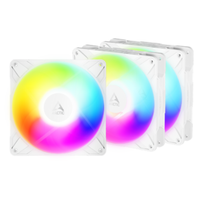 Вентилятор корпусной ARCTIC P14 Pro Reverse A-RGB  (White) 3 Pack  (ACFAN00328A)