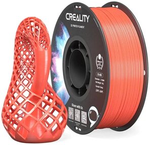 Катушка CR-ABS пластика Creality 1, 75 мм 1кг для 3D принтеров,  красный