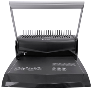 Переплетчик Heleos БП-22 A4 / перф.13л.сшив / макс.500л. / пластик.пруж.  (6-51мм)