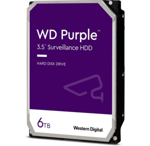 Western Digital WD62PURX Purple,  6TB SATA III,  5400rpm,  128Mb,  3.5"
