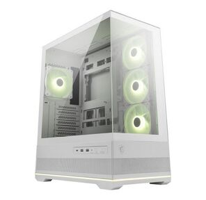 Корпус для ПК MSI MAG PANO 110R PZ WHITE,  Global,  2xUSB 3.2 Gen 1,  1xUSB 3.2 Gen2 Type-C, 
3x120mm ARGB Reverse Blade F