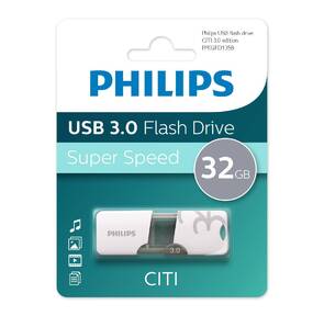 Флеш накопитель 32GB PHILIPS CITI3.0 32GB,  USB 3.0