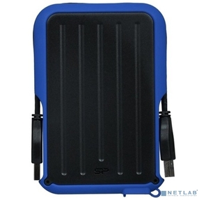 Внешний жесткий диск 2TB Silicon Power  Armor A66,  2.5",  USB 3.2,  Синий