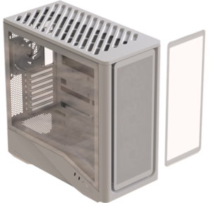 Корпус Formula V Line Air Power G9 DUO PA White,  ATX,  TYPE-C*1,  USB3.0*2,  MESH / GLASS FRONT PANEL,  FRONT 3x PERFORMANCE ARGB,  REAR 1x PERFORMANCE ARGB