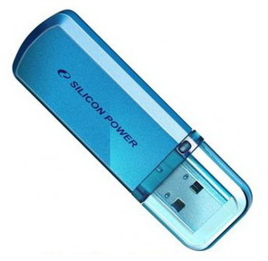 Флеш накопитель 64Gb Silicon Power Helios 101,  USB 2.0,  Синий
