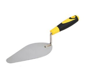 Отделочный инструмент Deli Кельма  (мастерок) Deli DL509218 нержавеющая сталь,  длина рабочей части 200мм,  форма "капля",  прорезиненная рукоятка