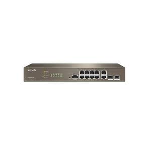 Коммутатор 10PORT 1000M 2SFP TEG5312F TENDA