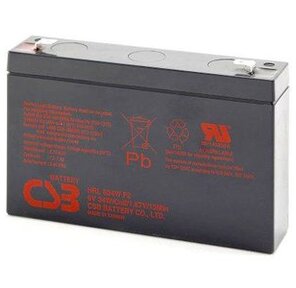 CSB Батарея HRL634W  (6V,  9Ah) клеммы F2
