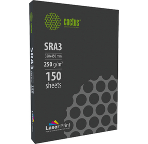 Бумага Cactus CS-LPSRA3250150 SRA3 / 250г / м2 / белый / 150л. CIE170% для лазерной печати