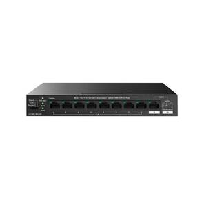 IP-COM G1110PF-8-120W Коммутатор неуправляемый PoE,  10 портов,  9x1 Гбит / с,  SFP 1х1 Гбит / с,  PoE 8х30 Вт  (до 102 Вт),  настольный