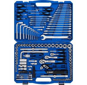 Набор инструмента универсальный 142 предм. Серия Профессионал. ЗУБР Универсал-142