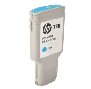 Cartridge HP 728 Голубой для DesignJet T730,  300ml