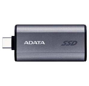 Твердотельный диск A-DATA External SC750 серый SC750-1000G-CCBK 1TB USB 3.2 Gen 2 Type-C,  [R / W -1050 / 1000 MB / s]