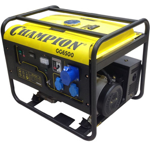 CHAMPION Генератор GG6500 { 5 / 5, 5кВт 15лс 25л 72кг }