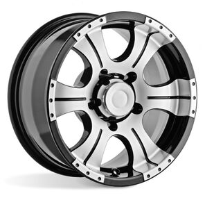 Легковой диск КиК 8, 0 / 16 6*139, 7 алмаз чёрный