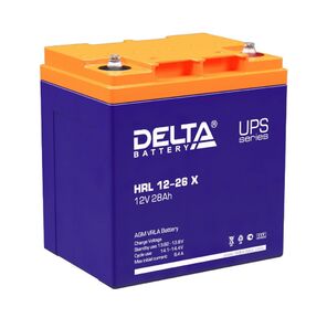 Delta HRL 12-26 Х  (28А\ч,  12В) свинцово- кислотный аккумулятор