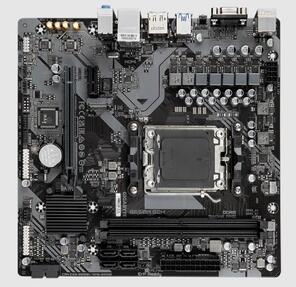 Материнская плата Gigabyte B650M S2H SocketAM5 AMD B650 mATX AC`97 8ch (7.1) GbLAN RAID+VGA+HDMI+DP