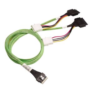 Кабель Luxshare L285SL028-SD-R Slimline SASx8  to 2x U.2 Direct,  1M