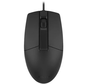 Мышь проводная A4Tech OP-335S black  (USB,  оптическая,  1200dpi,  3but,  silent)  (OP-335S)