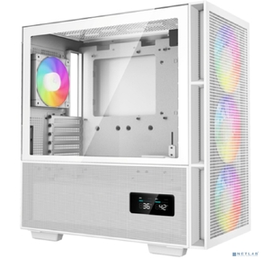 Корпус Deepcool CH560 WH без БП,  боковое окно  (закаленное стекло)