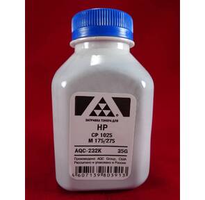 Тонер HP CP 1025 / M 175 / 275 Black,   (фл.35г.) AQC фас. Россия
