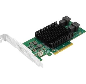 Сетевой адаптер PCIe3.0 x8 to Dual-port U.2 NVMe  (Marvell 88NR2241) LR-LINK