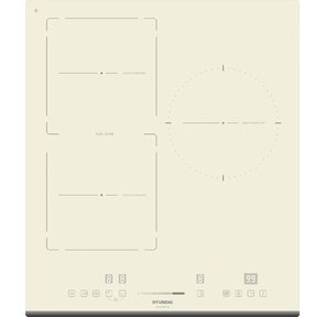 Индукционная варочная поверхность Hyundai HHI 4771 BE бежевый