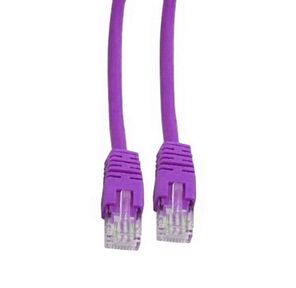 Патч-корд UTP Cablexpert PP12-5M / V кат.5e,  5м,  литой,  многожильный  (фиолетовый)