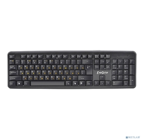 Exegate EX279937RUS Клавиатура Exegate LY-331,  <USB,  шнур 1, 5м,  черная,  104кл,  Enter большой>,  OEM