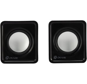 Колонки Oklick OK-331 2.0 черный 6Вт