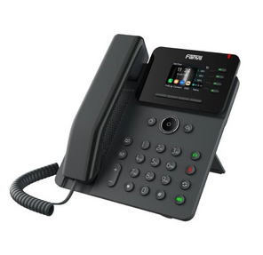 Fanvil Enterprise Phone 6-Party Local Conference HD voice 4 SIP lines 4 Line key 2.4 Inch color screen Opus+IPV6 12 DSS Key Built-in WIFI PSU