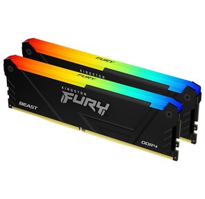 Kingston KF436C18BB2AK2 / 32 Fury Beast RGB  DDR4 2x16GB 3600MHz Gaming PC4-28800 CL18 DIMM 288-pin 1.35В dual rank с радиатором Ret