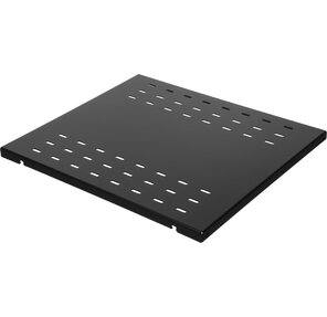 Полка стационарная для аккумуляторов ЦМО СВ-58АК-9005 1U нагр.:200кг. 19" 580мм черный  (упак.:1шт)