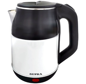 Чайник электрический Supra KES-1843S черный / белый