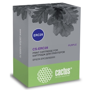 Картридж ленточный Cactus CS-ERC28 фиолетовый для Epson ERC28 / M2000