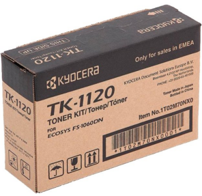 Kyocera TK-1120 1T02M70NX1 черный  (3000стр.) для Kyocera FS-1060DN / 1025 / 1125